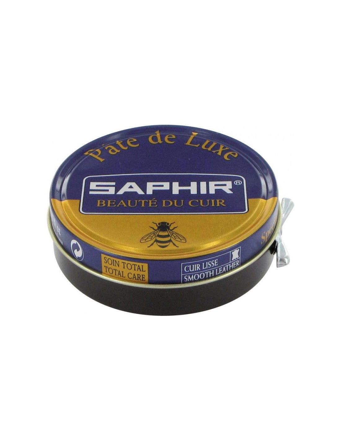 Cirage Saphir pour cuir lisse, soin total