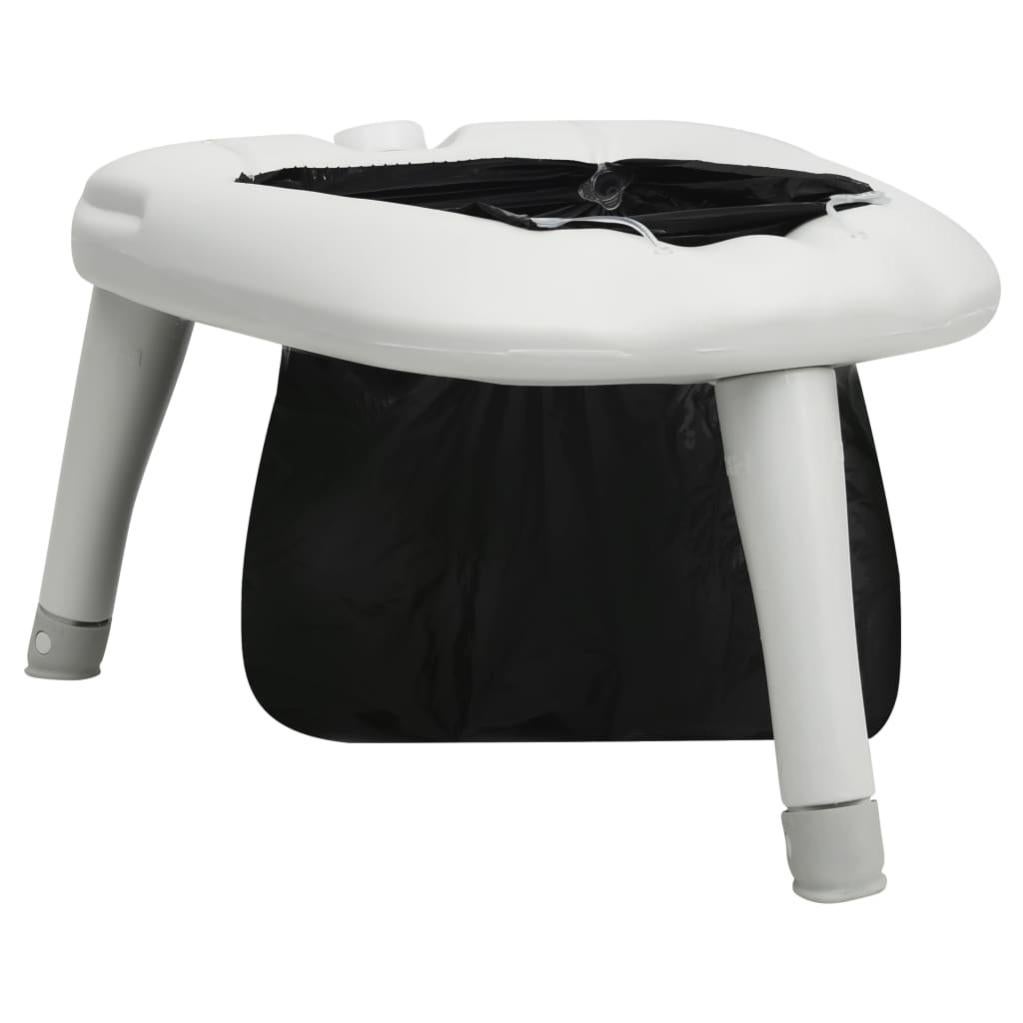 Maison exclusive - inodoro de camping con bolsas 200 kg
