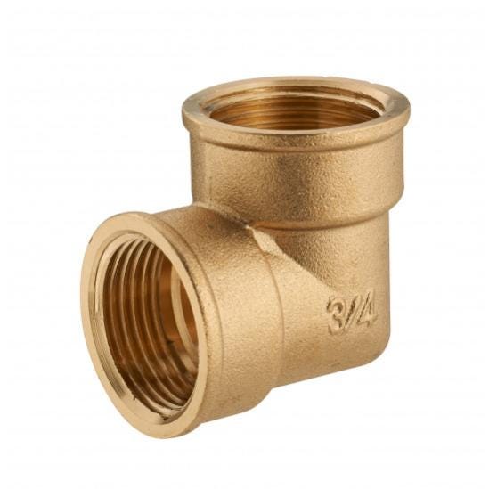 POWERTOOL - Raccordo a gomito in ottone a 90 gradi, adattatore ad angolo retto BSP uguale maschio e femmina per aria, acqua, olio (1/4 POWERTOOL - Raccordo a gomito in ottone a 90 gradi, adattatore ad angolo retto BSP uguale maschio e femmina per aria, acqua, olio (1/4