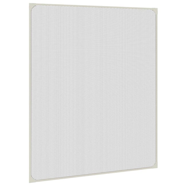 Maison Exclusive - Mosquitera magnética para ventanas blanco 100x120 cm