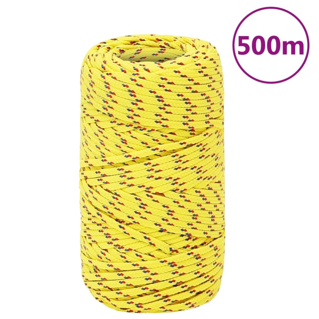maison-exclusive-corda-da-lavoro-gialla-2-mm-500-m-in-polipropilene