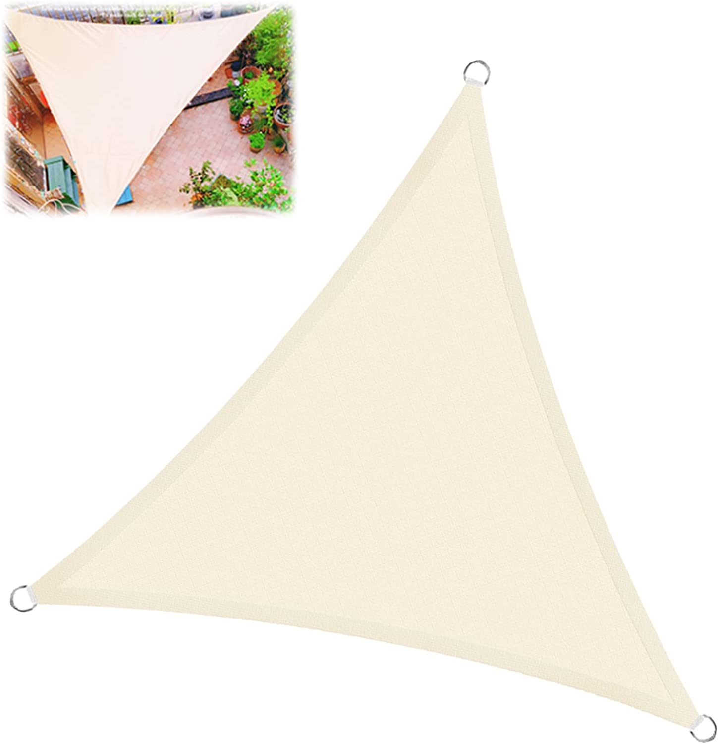 Voiles D Ombrage Triangulaires X X M Voile De Jardin En Tissu