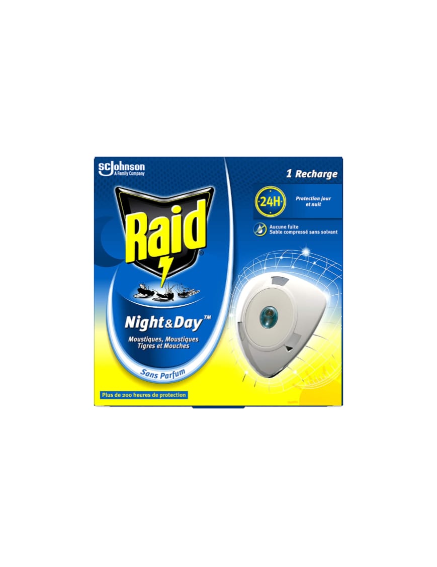 Recharge diffuseur électrique Night & Day RAID Leroy Merlin Recharge diffuseur électrique Night & Day RAID Leroy Merlin