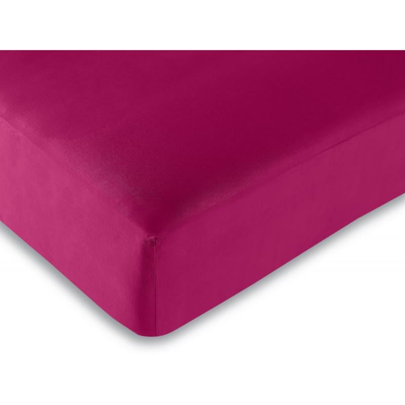 Draps Housse Simples AMBIANCE – 800 Fils, Mauve/violet, Luxe, Housse Profonde
