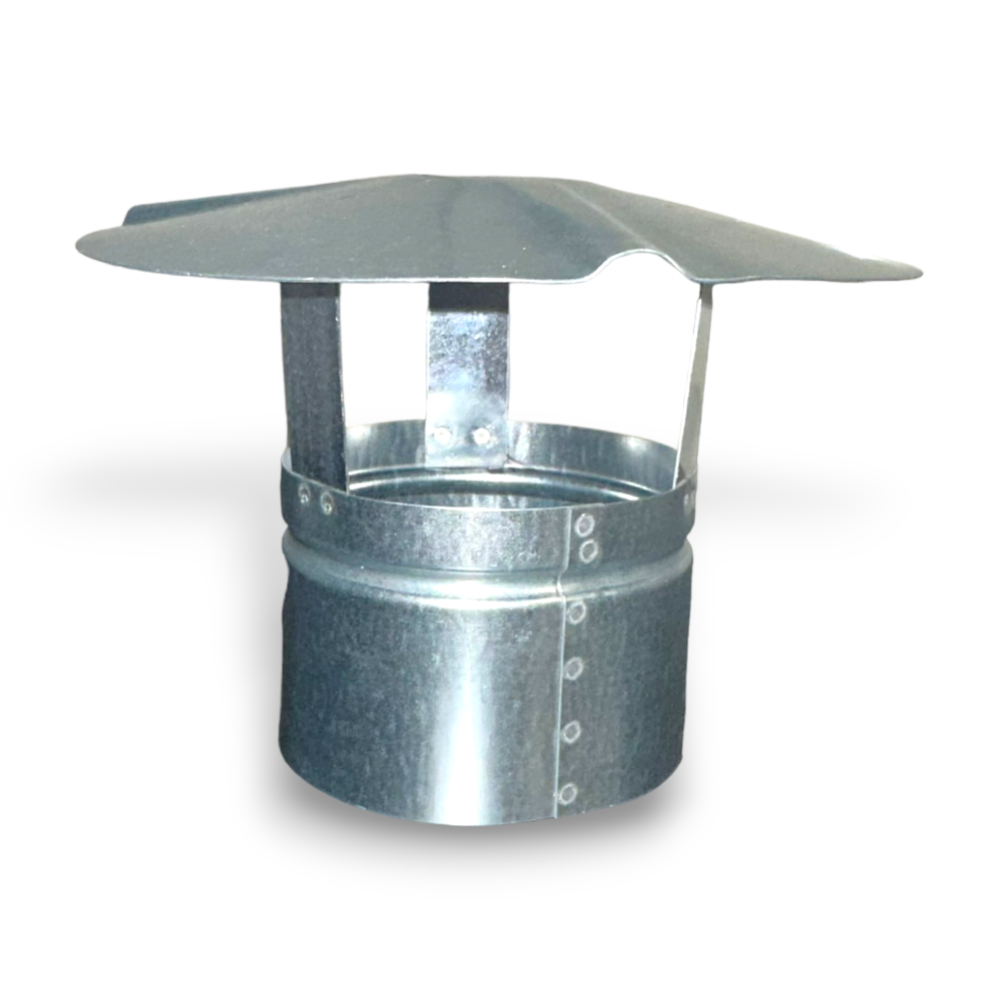 Fumaiolo Comignolo Quadrato 42x42 Cm Per Stufe - Attacco Per Camini E Stufe A Legna - ZN420420 - Foto 3