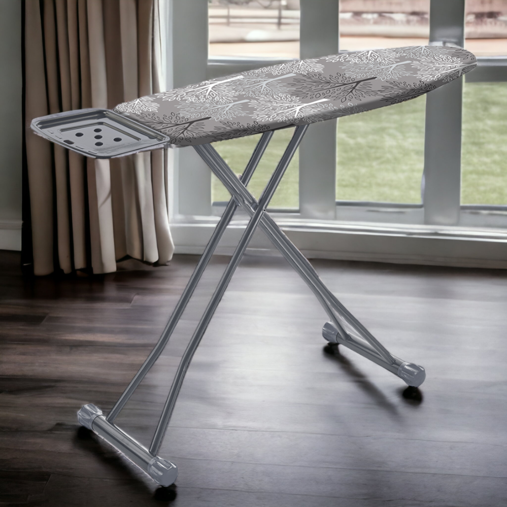 KADAX Asse Da Stiro Pieghevole Regolabile Con Accessori Integrati - Blu Scuro - Foto 12