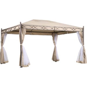 VivaGarden Gazebo Giardino 2x2 mt Pieghevole con 4 Pareti