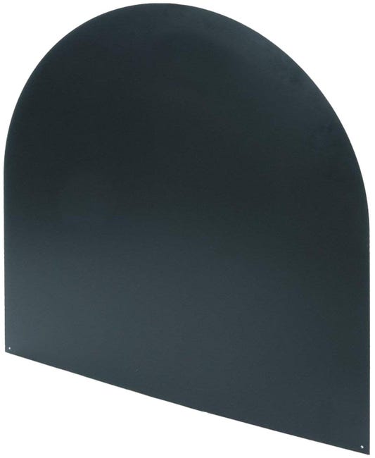 Salvapavimento Per Stufe 74x74cm Semitondo - Ferro 2mm, 8.4kg, Protezione Scintille - Foto 4