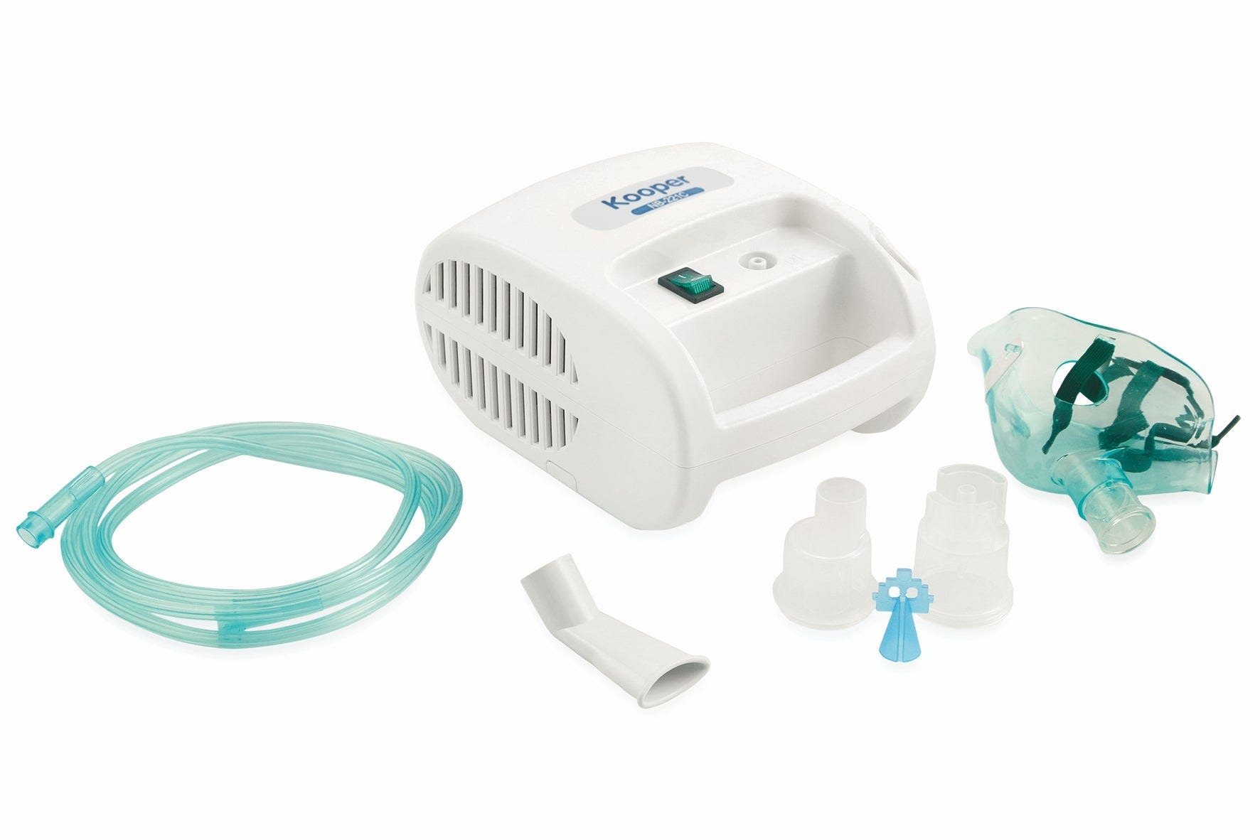 Nebulizzatore aerosol inalatore compatto 60 W con mascherine per adulti e  bambini Nebulizer