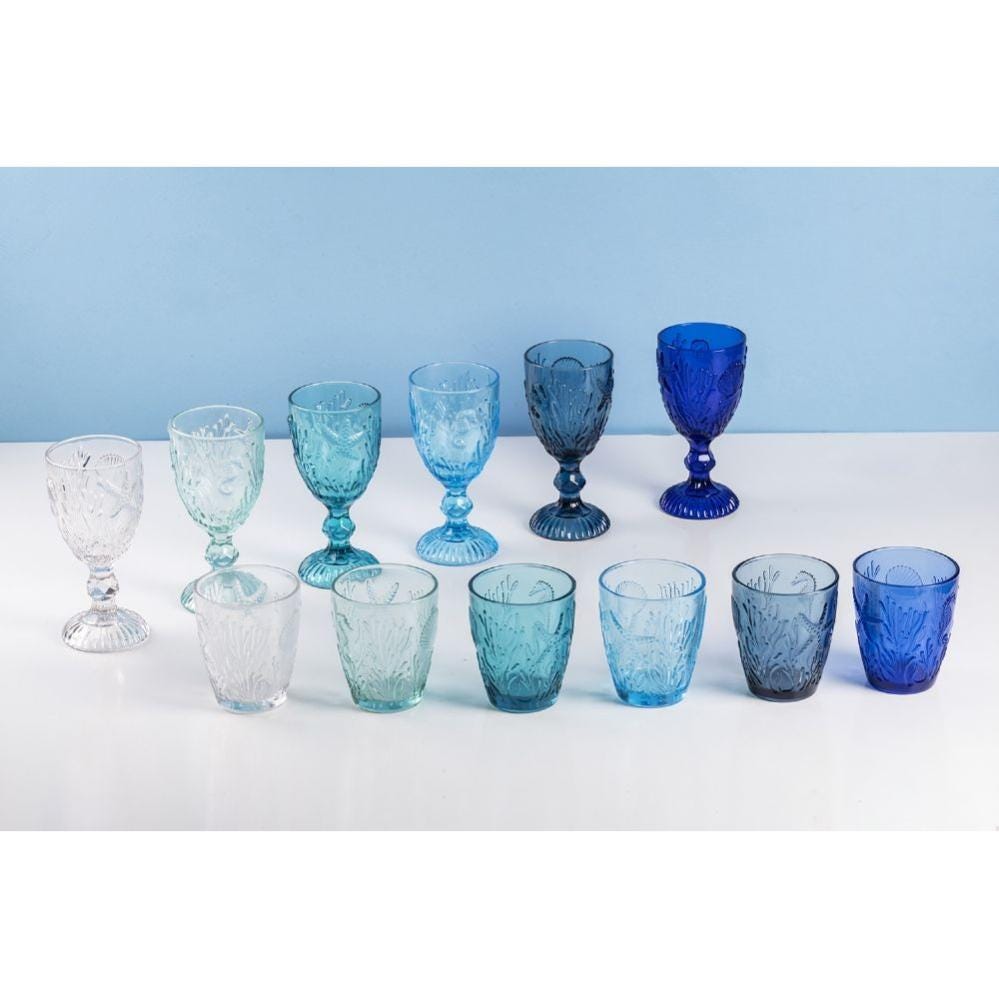 Set 6 Bicchieri Tognana Tulip - Vetro Multicolore, 400cc Ciascuno - Foto 4