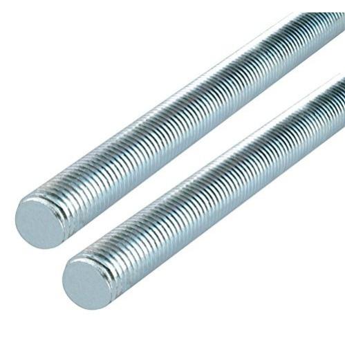 2 PZ x BARRA FILETTATA M. 1 mm. 6 BARRETTA TUTTO FILETTO ZINCATA ...