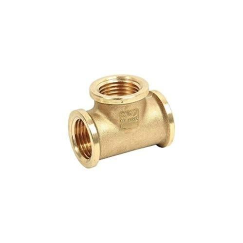 Art. 790 RACCORDO A T IN OTTONE FEMMINA/FEMMINA/FEMMINA - Bossini Valves