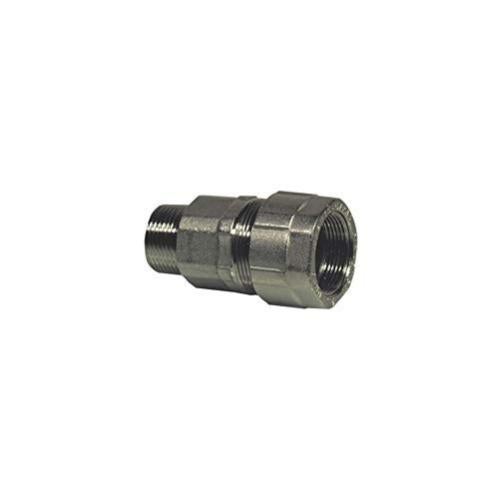 Raccordo Per Tubi In Ferro Malleabile Nero 1/2 BSP Con Tappo Esagonale - Generico