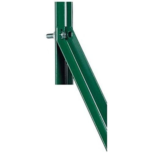 Italfence - Poste Tubo Redondo Para Cercado, Plastificado Verde (Todas Las Alturas) [H 150cm, 48mm, 10 Piezas