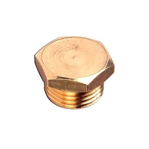 10 Tappi In Ottone Per Tubi - Set Esagonale Filettato 1/8, 1/4, 1/2, 3/4, 3/8 Pollice Con Guarnizioni - Foto 9