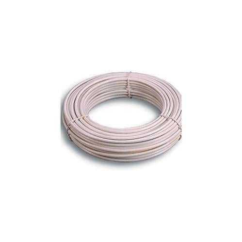 Panacea Filo Per Steli Fiorali Rivestito In Tessuto, 18 Mm, Confezione Da 12, Colore Bianco