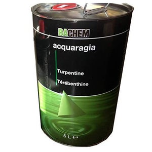 ACQUA RAGIA NATURA, INODORE, MINERALE DENATURATA, 1 LT, VERNICI - Ottimax