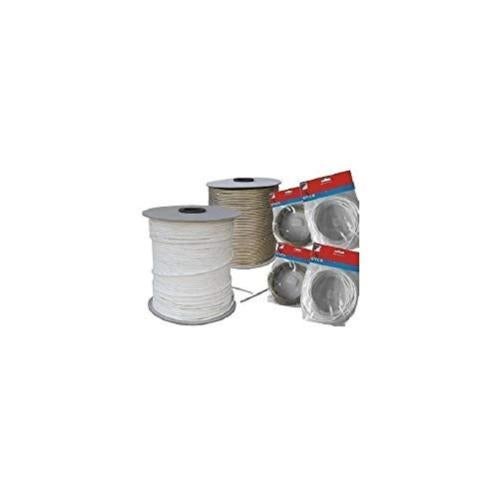 Cavo Nylon Per Stendibiancheria - 50 Metri, Diametro 4 Mm, Bianco, Resistente A Intemperie