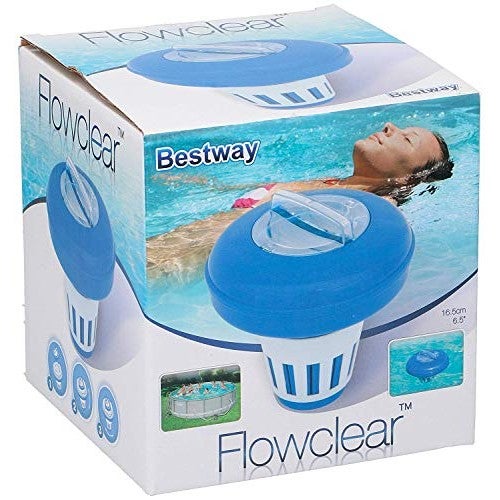 DISTRIBUTORE Galleggiante Chimico Cloro Piscine EROGATORE PASTIGLIE BESTWAY58071
