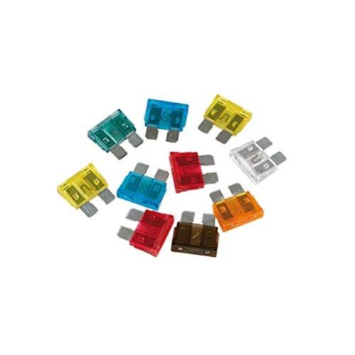 5 PEZZI di Fusibili a LAMA OMEGA rapidi da 19mm 7,5A AUTO MOTO CAMPER