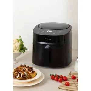 Fritadeira sem Óleo InnovaGoods Fryinn 3500 Preto Aço inoxidável 1400 W 3,5  L - Innovagoods