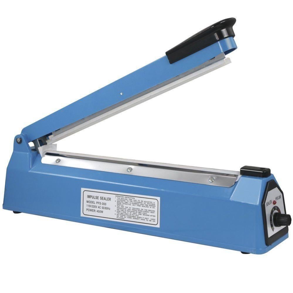 Sigillatrice Per Sacchetti 300 Mm Termosaldatrice - Macchina Sigillatrice Da 300 Mm Per Sacchetti E Buste Termosaldatrice Per Plastica E Alluminio - 4