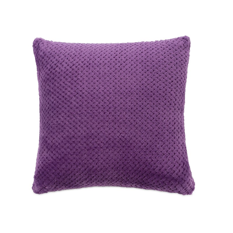 Housse De Coussin Sina 45x45 Violet | Leroy Merlin