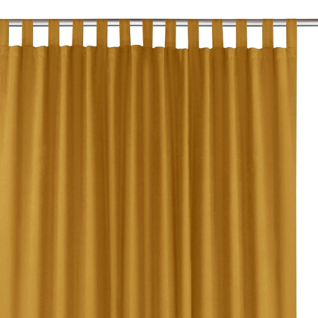 Tenda ROMA colore senape bretelle per tende 10 cm 560x175 | Leroy Merlin