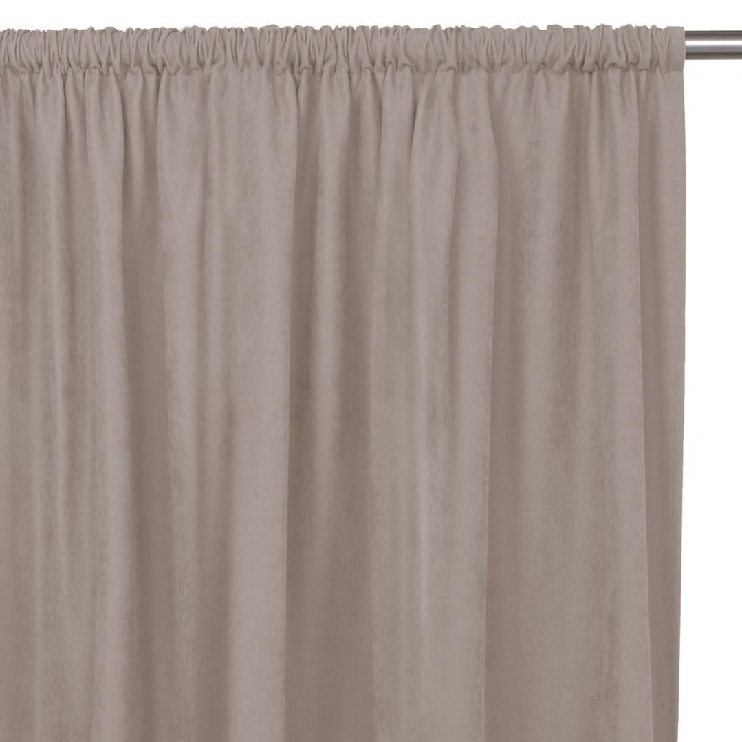 Kotile Tende in pizzo color cipria, lunghezza 114 cm, motivo floreale vintage, tende velate in pizzo per camera delle ragazze, set di 2 pannelli, 132 x 114 cm, rosa cipria