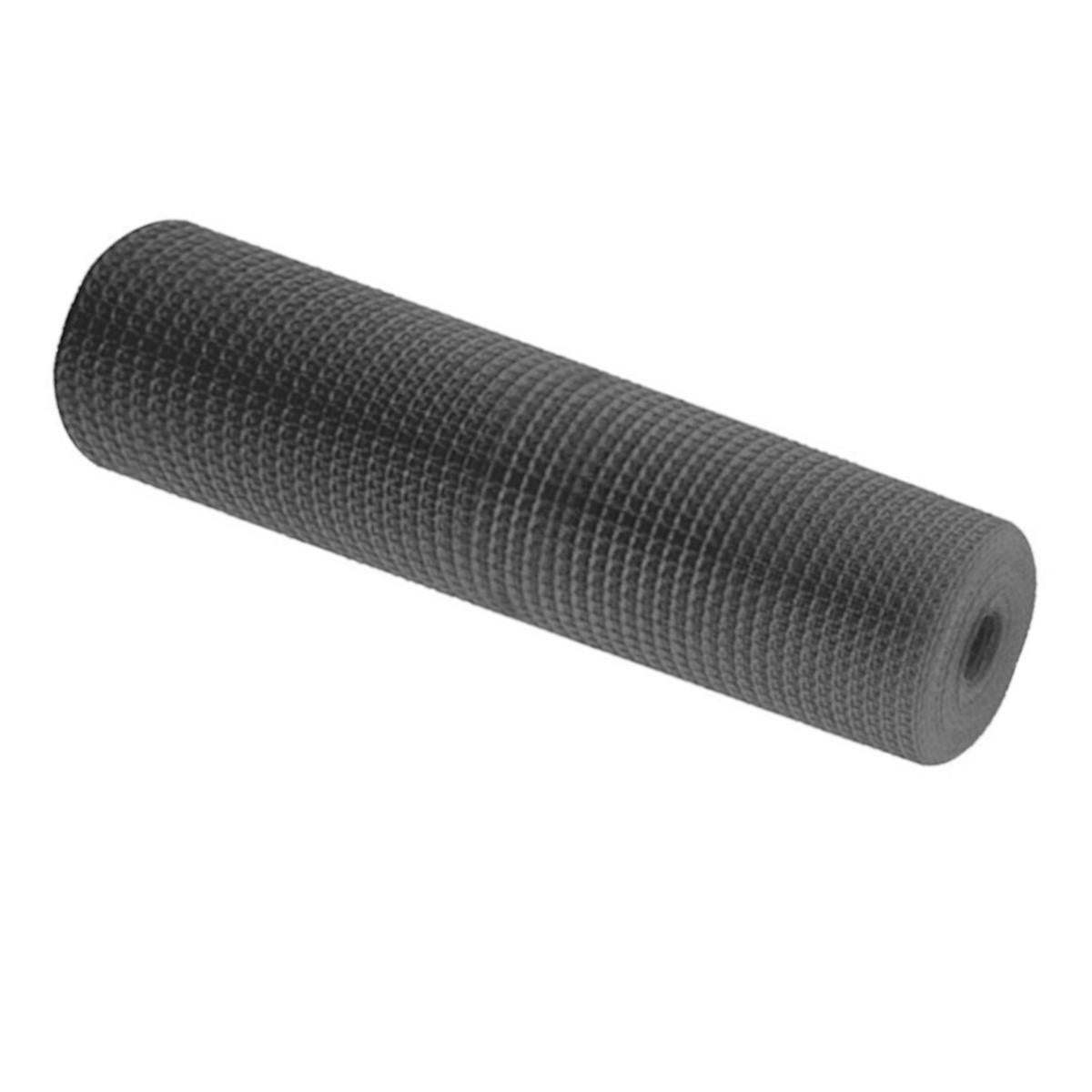 Maille Plastique| 1X30M| Gris| Composition 100% PVC| Cloture PVC| Rete Cloture| Reticule 10X10MM - 4