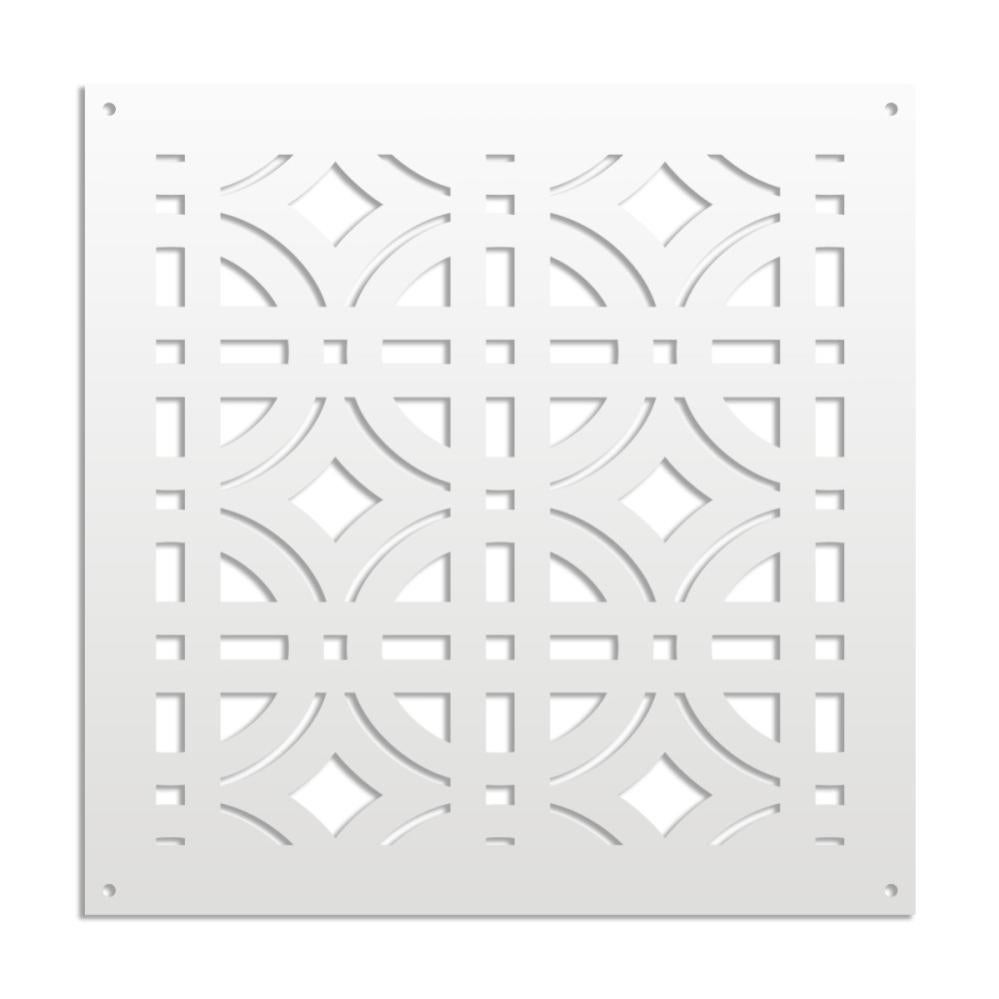 Set Tovagliette Americano PVC Traforato 30x45 Cm - Décor Line, Neutro, Pratico Per Tavola Giardino E Cucina - 4