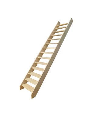 Mister Step escalier escamotable ADj trou d'homme Version avec trappe au  plafond H 276÷300 (120 x 45 cm.) : : Bricolage