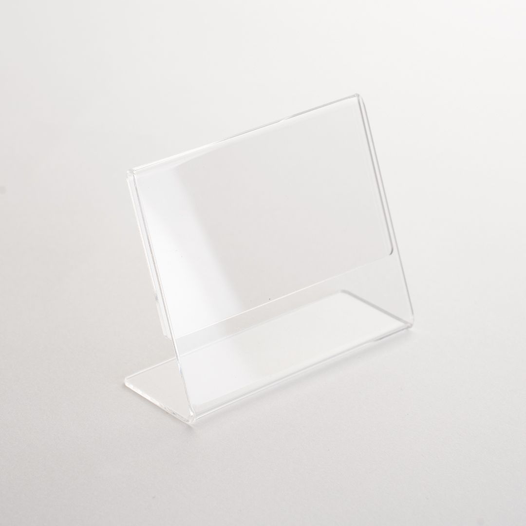 SETROVIC Espositore Acrilico Display Stand Scaffale Per Dischi In Clear