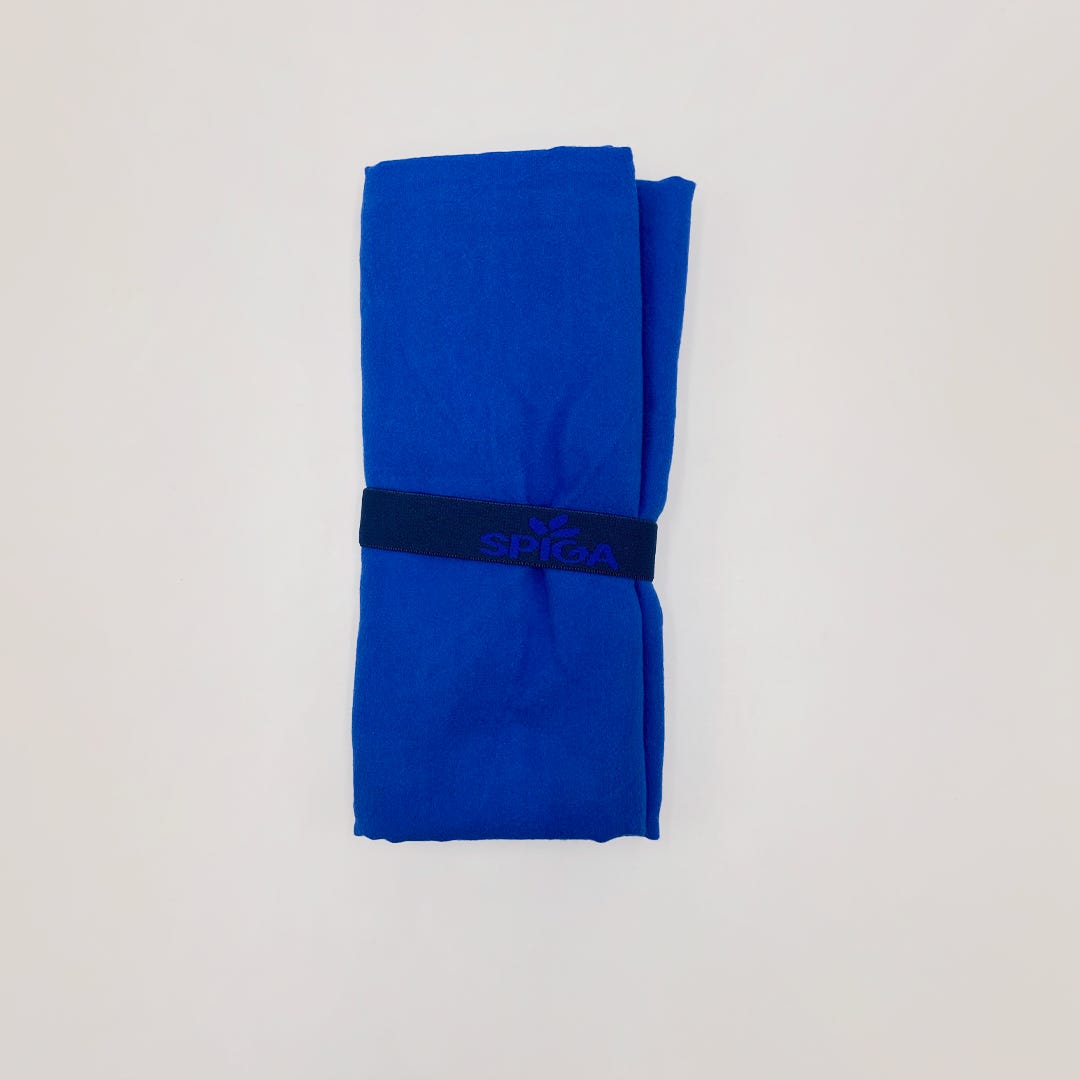 Asciugamano microfibra il perfetto asciugamano sport, telo da palestra e  asciugamano viaggio 40x90 cm + 70x120 cm - Blu