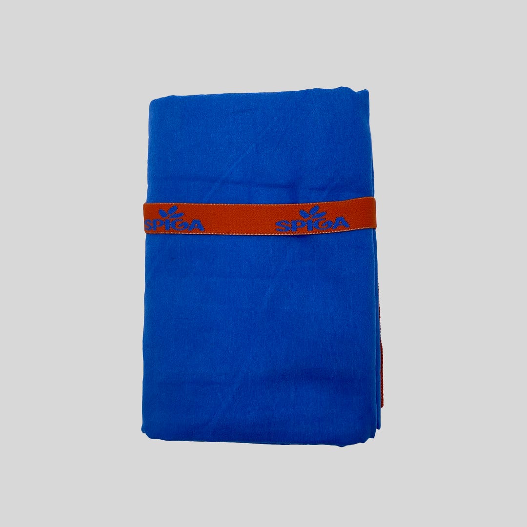 Asciugamano microfibra il perfetto asciugamano sport, telo da palestra e  asciugamano viaggio 110x170 cm - Blu Arancio