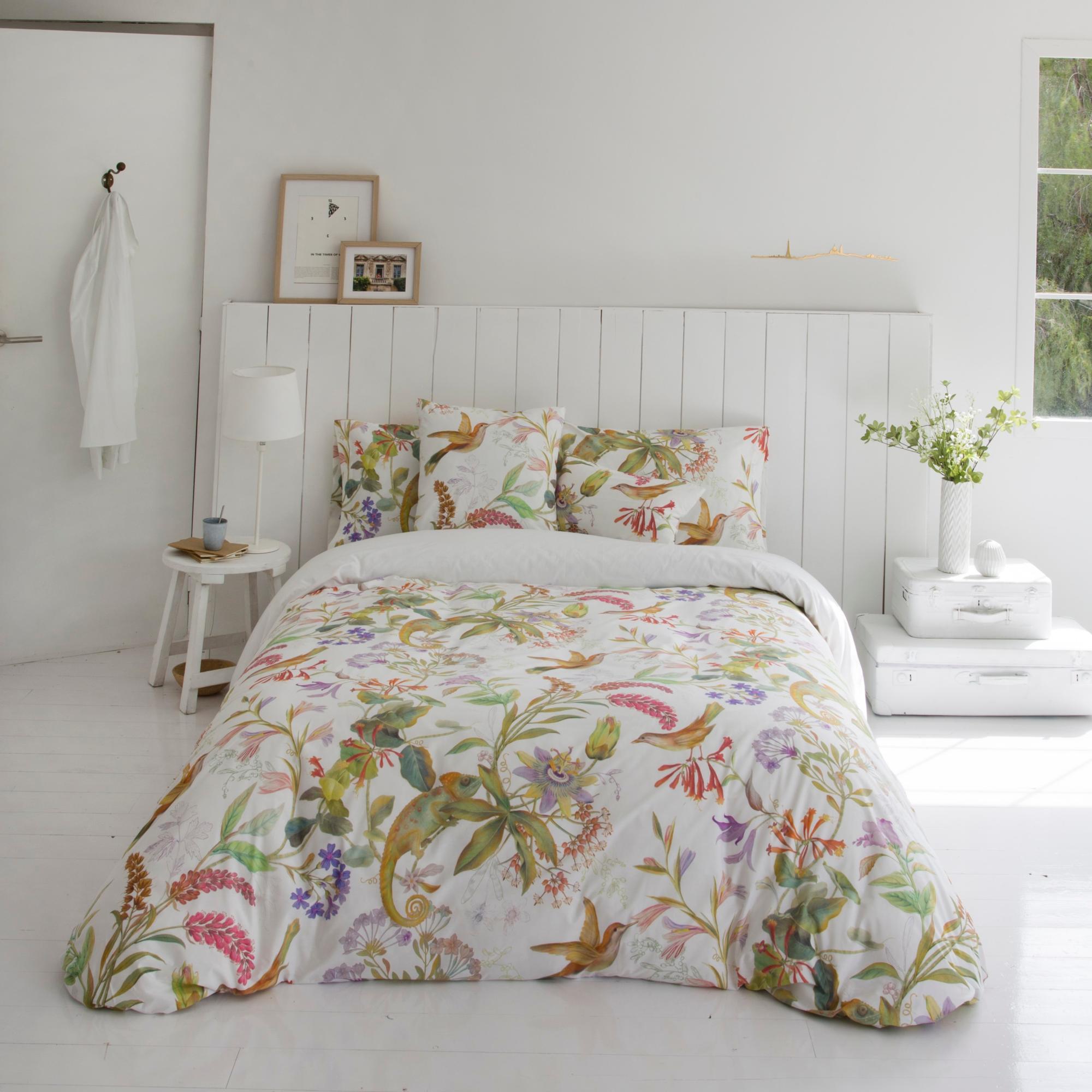 Copripiumino Liso Sabbia letto 90 cm - 150x220 cm, cotone 200 fili