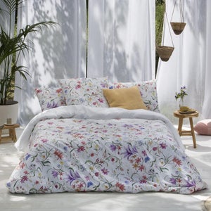 Set Lenzuola 4 Pezzi Microfibra - 150x200cm, Grigio Chiaro, Con Angoli Elasticizzati - Foto 2