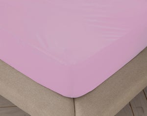 Lenzuolo sotto liscio e adattabile nella tonalità liscia Naturale letto 160  cm - 160x190/200 cm, 100% cotone.