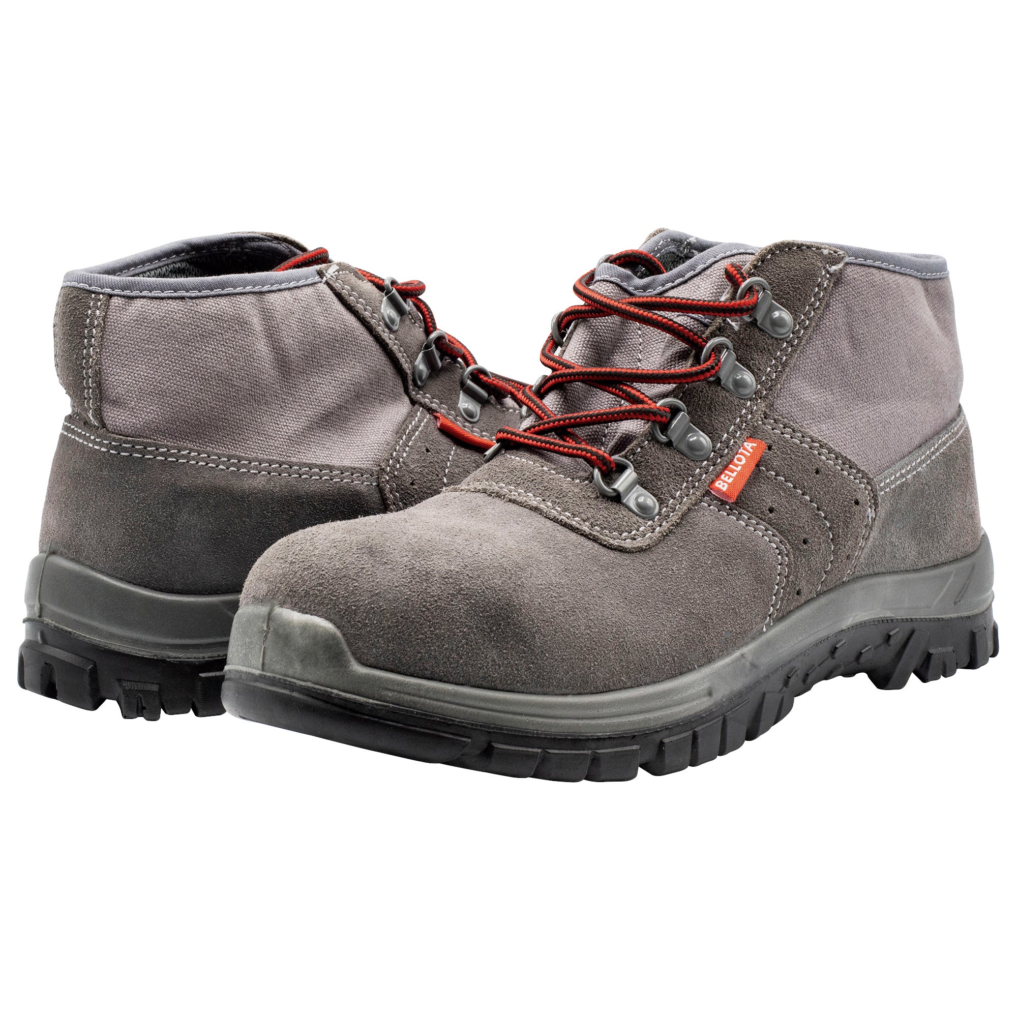 Bellota 7230640S1P - Bota De Seguridad Modelo Classic Serraje Lona Gris ...