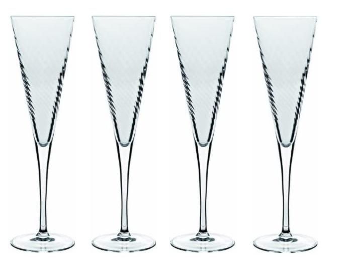 Set 4 Bicchieri Da Gin Luigi Bormioli In Cristallo - Design Italiano Lavabile In Lavastoviglie