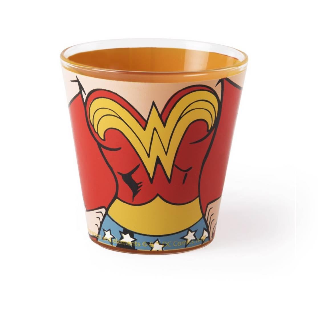 Excelsa Set 6 Bicchieri In Vetro Con Decoro Peanuts – Capacità 250 Ml, Altezza 8,5 Cm, Lavabili In Lavastoviglie, Perfetti Per Acqua E Tavola Allegra