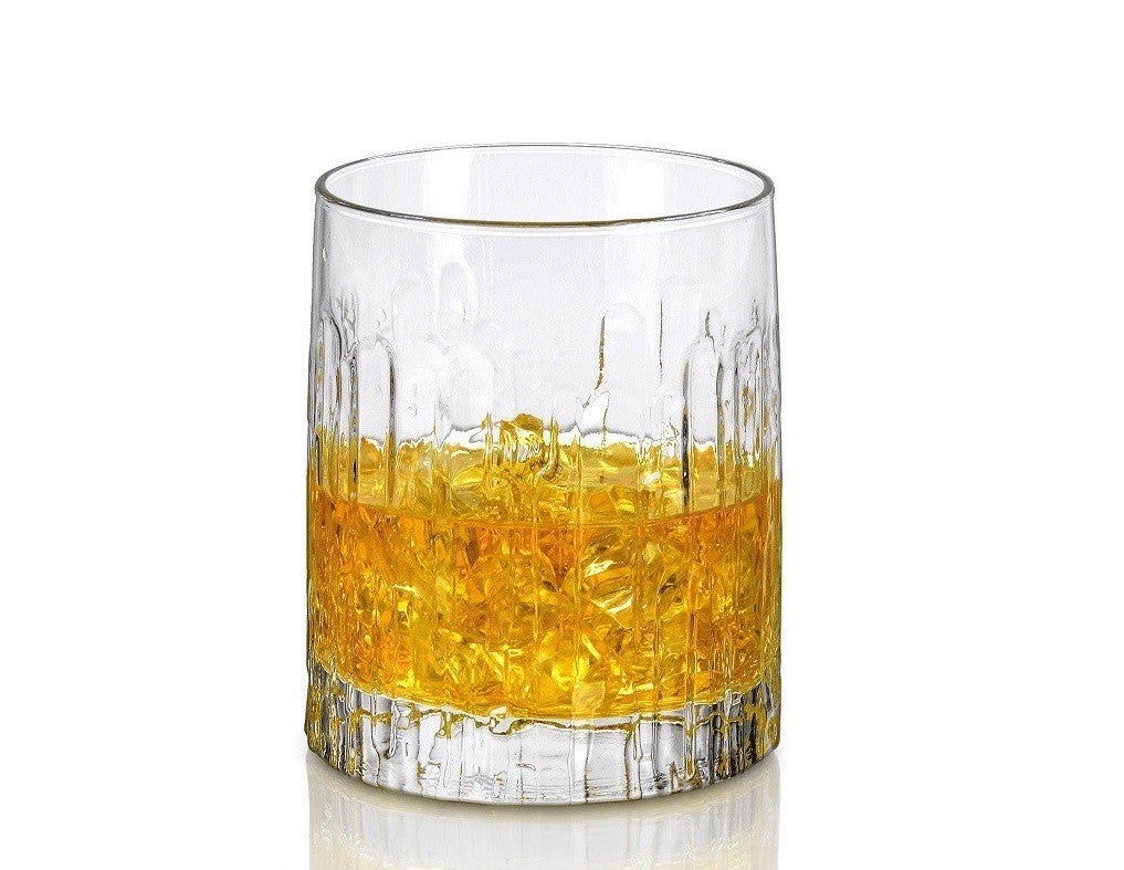 Borgonovo Oak set 6 Bicchieri in vetro da whisky, Acqua