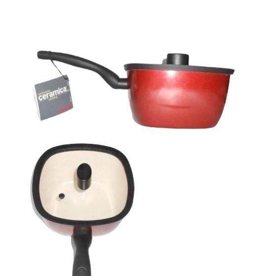 Moneta Casseruola Alluminio Pressofuso 20 Cm Con Coperchio - 2 Manici, Adatta A Induzione, Rivestimento Antiaderente Artech Ultra - 2