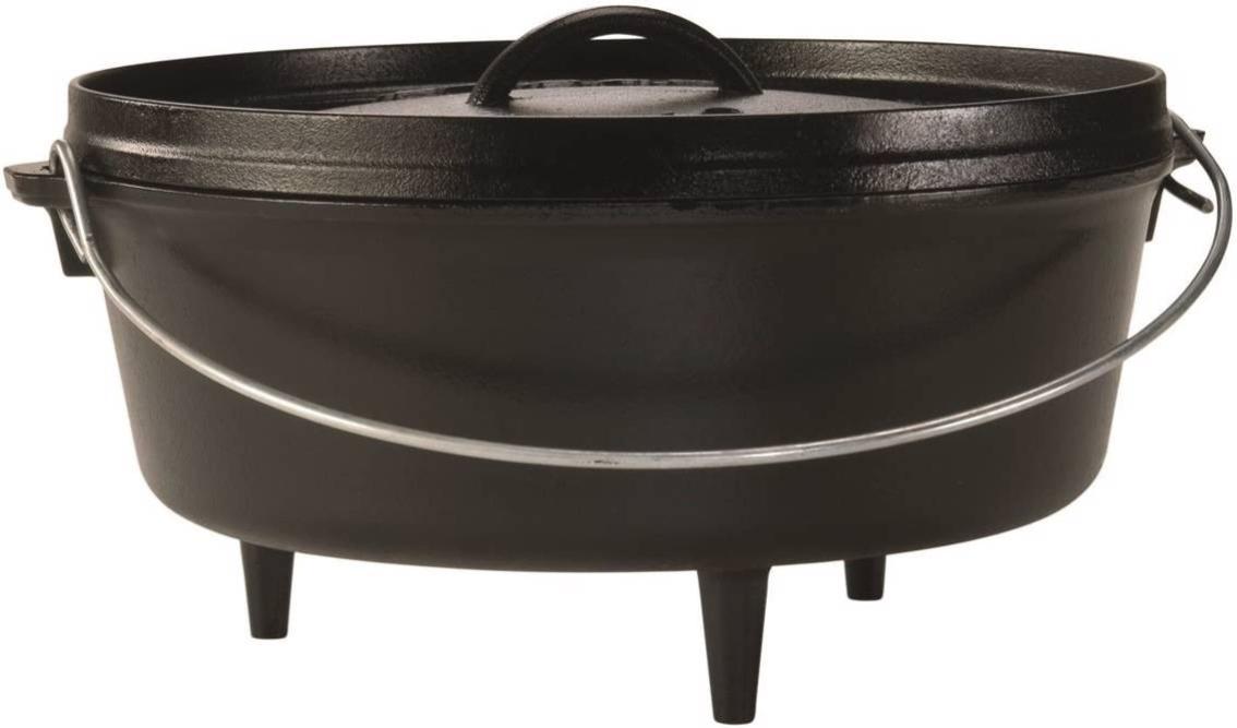 Forno Olandese Lodge In Ghisa Smaltata 6Qt - Colore Blu Lagon, Cucina Lenta - Foto 8