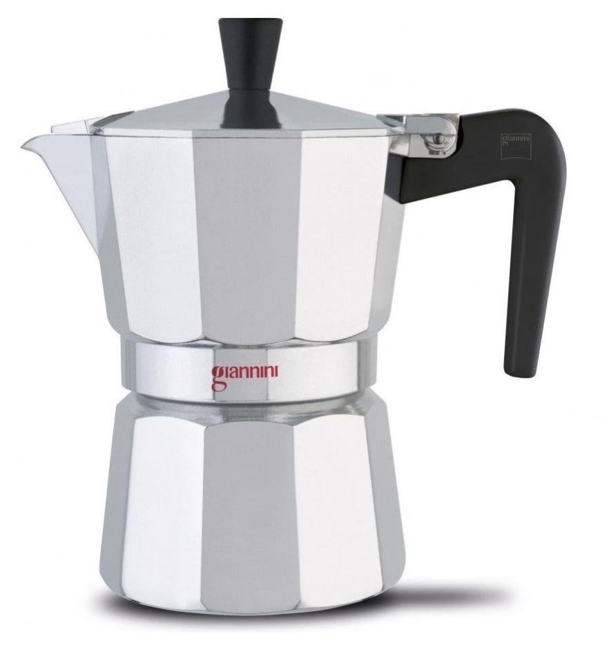 Giannini Nina, Caffettiera mezza tazza in Alluminio con Guarnizione in ...