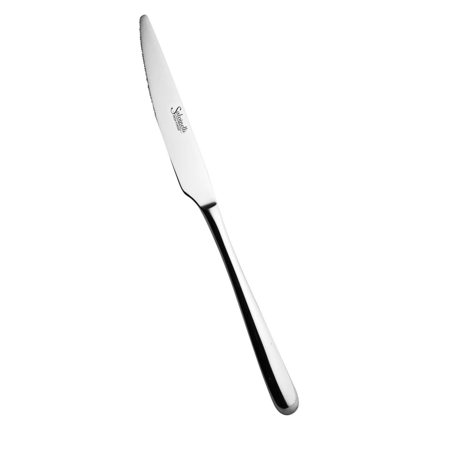 Coltello Da Tavola Isabella 20 Cm - Posate In Acciaio Inox 18/10 Lucido, Set Di Coltelli Lucidi E Resistenti Per La Tua Cucina