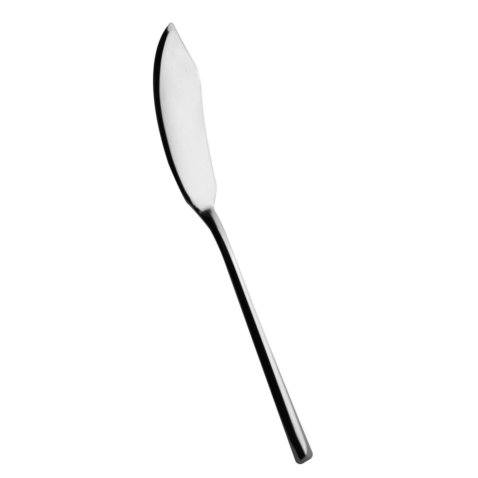 Set De 6 Fourchettes à Apéritif Salvinelli – Design Géométrique – Acier INOX – Fabriqué En Italie