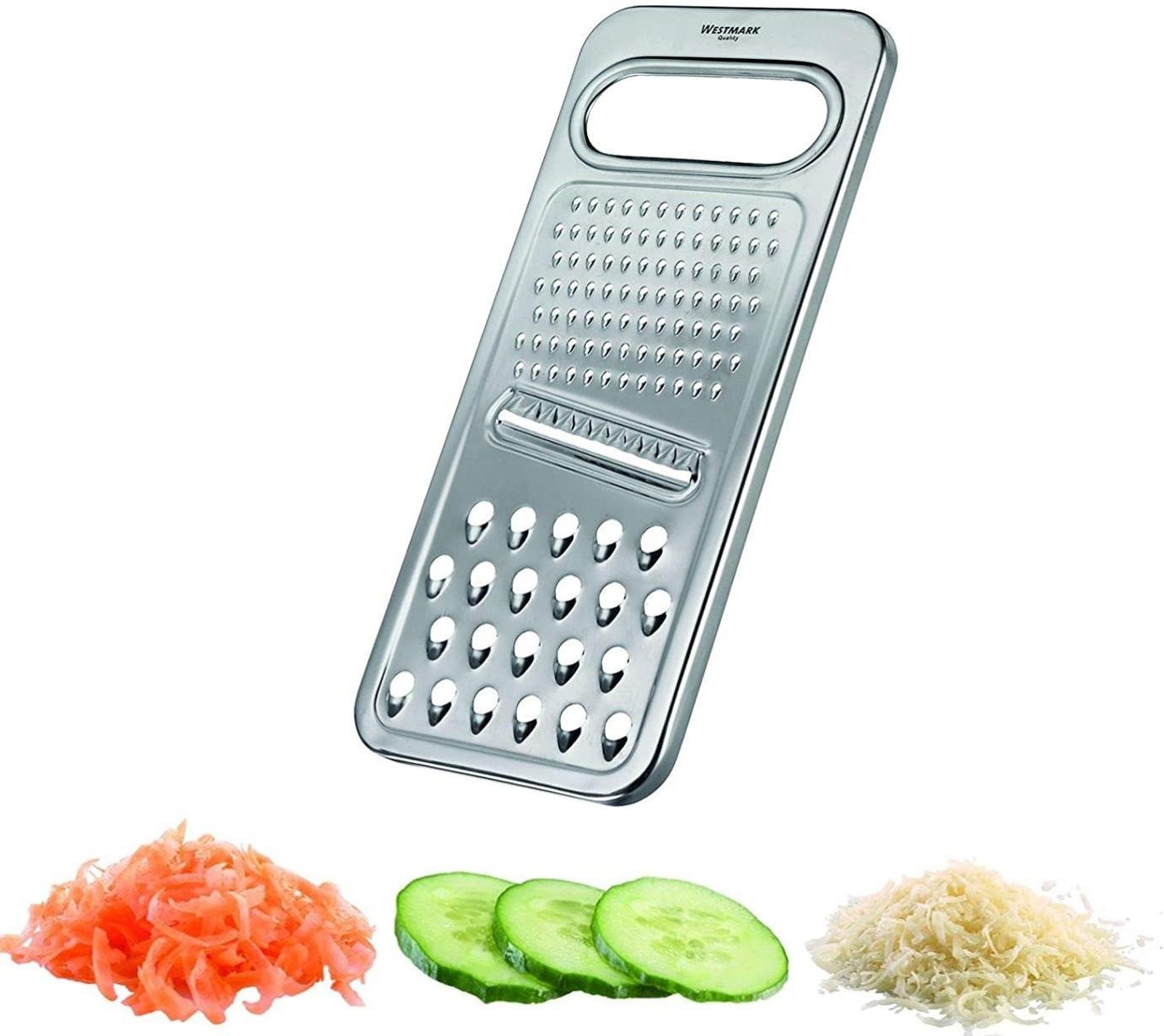 Grattugia Limone Scorza Mini Grattugia Westmark 2 Pz - 4 Superfici, Acciaio Inox, Per Noce Moscata E Cioccolato Grattugia Formaggio Elettrica - Foto 5