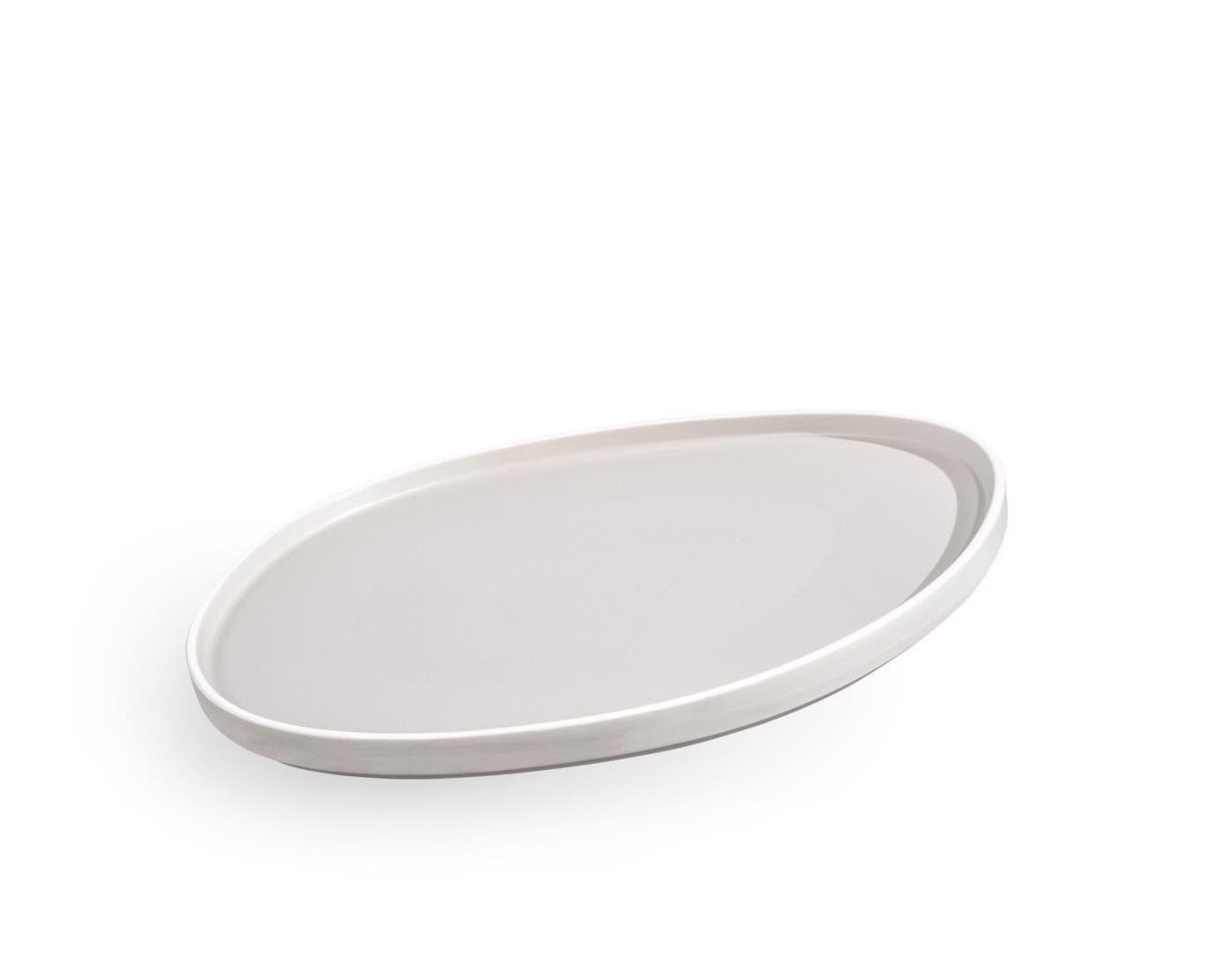 CROMYA CREAM-PIATTO PIANO COUPE IN PORCELLANA CM.27 - Auteri Hotellerie