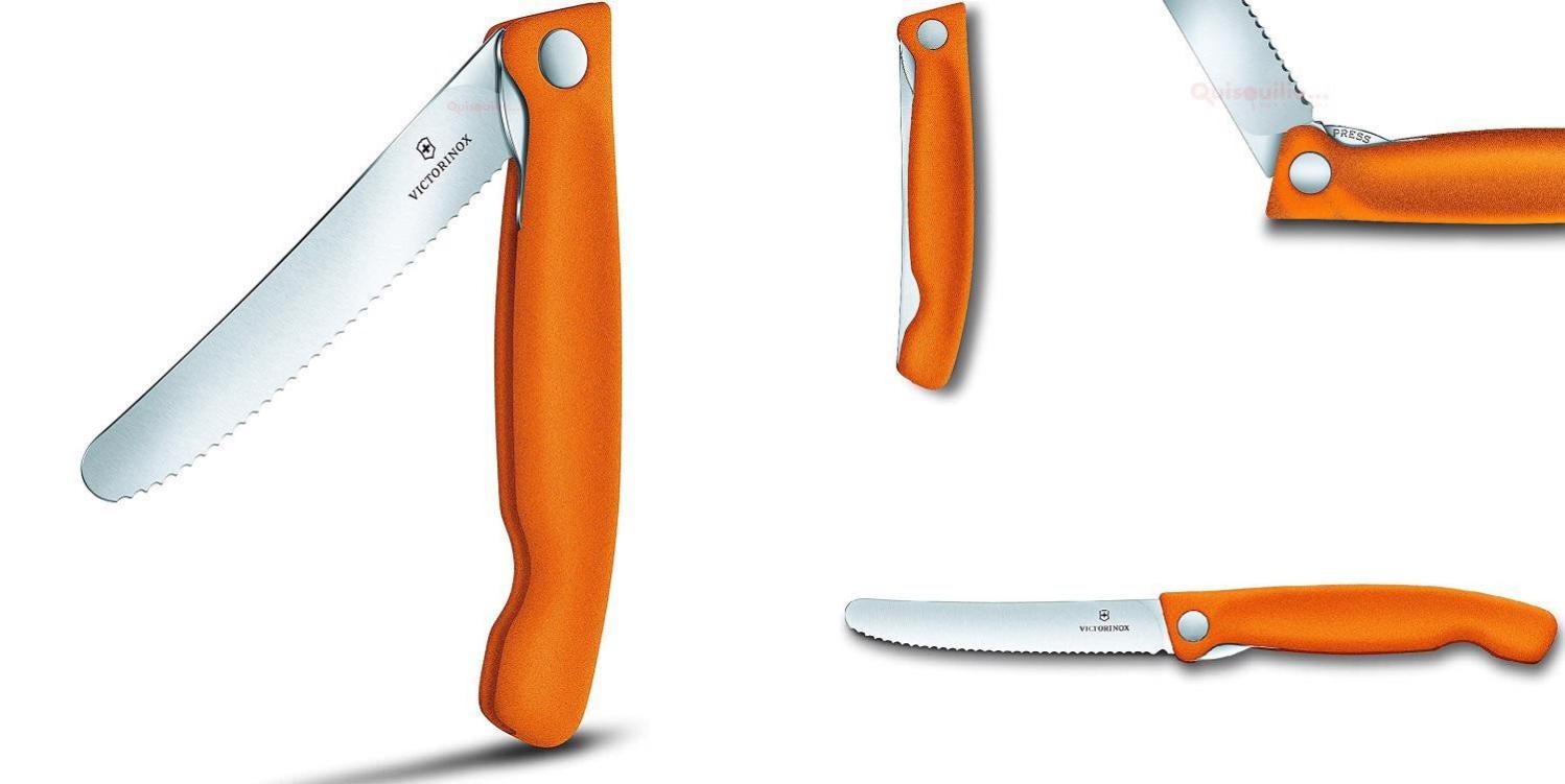 Set Coltelli Victorinox Swiss Classic 3 Pezzi - Coltello Verdura, Pomodori E Pelapatate, Rosso - Foto 8